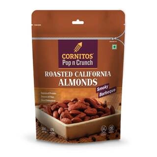 SMOKY BARBEQUE ALMONDS 200GM