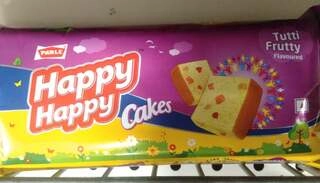 HAPPY HAPPY CAKES TUTTI FRUTTY 100GM