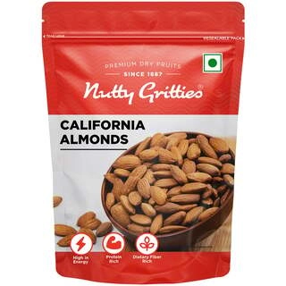 NUTTY GRITTIES JUMBO CALIFORNIA ALMOND 223 GM.