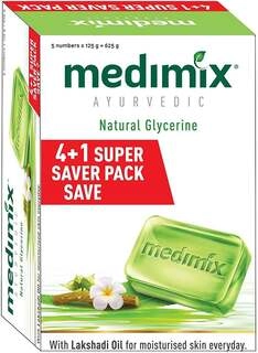 SOAP NATURAL GLYCRINE NATURE SOFT 125 GM*5