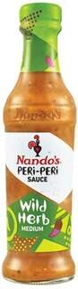 NANDOS PERI-PERI SAUCE W/HERB 250 GM.