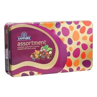 SAPPHIRE COATED NUTS ASSORTED 175 GMS