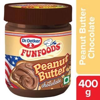 Fun Foods Peanut Butter Chocolate Creamy 400Gm