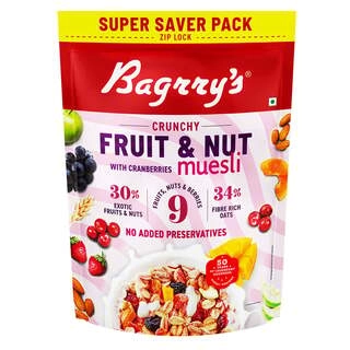 Muesli Fruit&Nut 750Gm