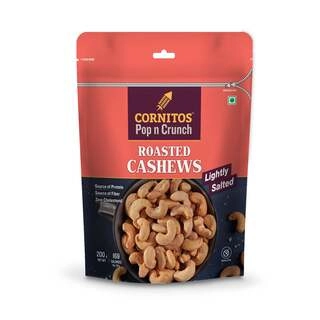 Pop N Crunch Roasted Cashews 200Gm