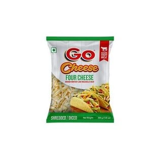 CHEESE FOUR CHEESE SHREDDED/DICED 200 GM.