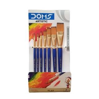 Colourmate Synthetic Brushes Flat