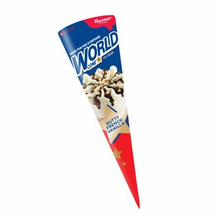 LOTTE WORLD NUTTY FRENCH VANILLA CONE 110 ML.
