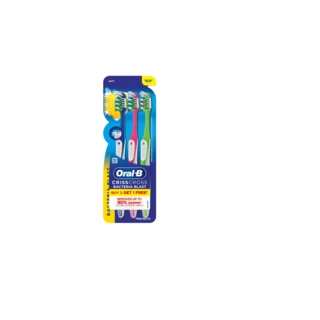 Crisscross Bacteria Blast Soft Tooth Brush 2+1N