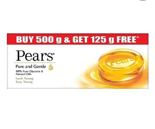 Pure & Gentle Soap 500Gm+125Gm