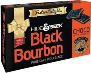 G HIDE SEEK BLACK BOURBON VANILA 300 GM.