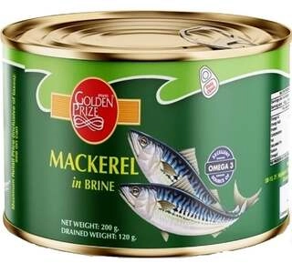 Golden Prize Canned Mackerel In Brine