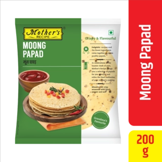 PAPAD MOONG 200 GM.