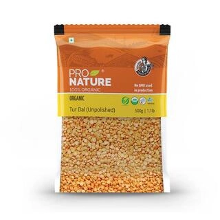 TUR DAL (UNPOLISHED) 500 GM.
