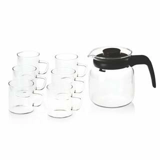 CLASSIC GLASS TEA SETOF 7 PCS