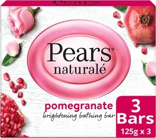 SOAP NATURALE POMEGRANATE 3*125 GM.