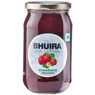 BHUIRA STRAWBERRY PRESERVE 470 GM.