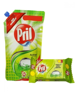 DISH WASH POUCH 120ML(GREEN)