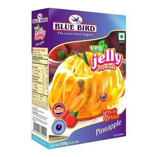 Veg Jelly Crystals Pineapple 100Gm