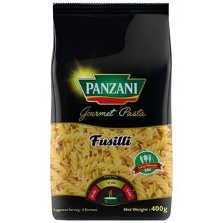 FUSILLI PASTA 400 GM.