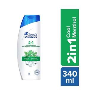 2IN1 SHAMPOO +COND COOL MENTHOL 340 ML.