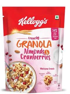 GRANOLA ALOMOND CRANBERRIES 140 GM.