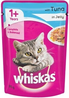 WHISKAS CAT 1+ 85GMS