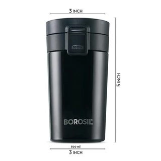 HYDRA COFFEEMATE INSULATED STEEL MUG BLACK -300