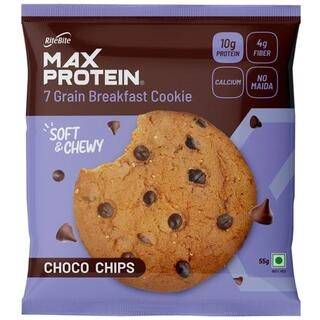 MAX PROTEIN 7 GRAIN COOKIES CHOCO CHIPS 55 GM.
