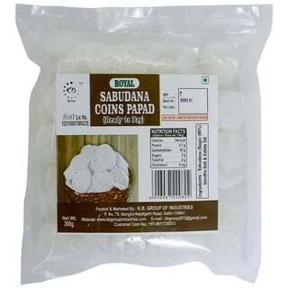 SABUDANA COINS PAPAD 200GM