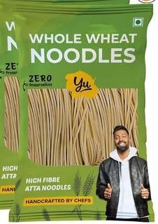WHOLE WHEAT NOODLES (100% ATTA, HIGH FIBRE NOODLE) 150 GM.
