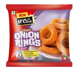 MCCAIN CRISPY ONION RINGS 250 GM.