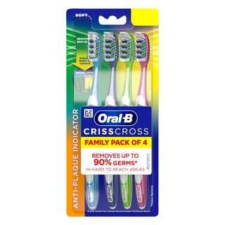 BRUSH ANTI-PLAQUE SOFT 4 PCS