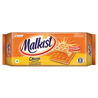 MALKIST CHEESE BISCUIT 144 GM.