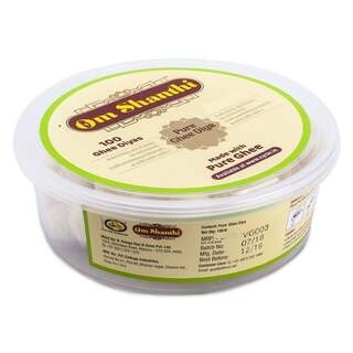 OM SHANTI SPECIAL COW GHEE DIYA 100 PCS