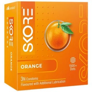 CONDOMS ORANGE 3'S PACK