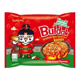 Samyang Korean Kimchi Flavour Noodles