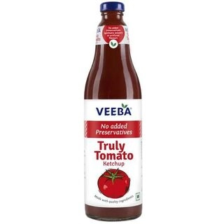NO ADDED PRESERVATIVES TRULY TOMATO KETCHUP BOTTLE 1KG.
