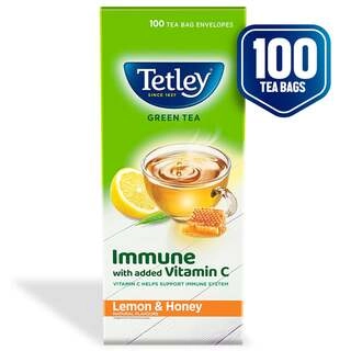 GREEN TEA LEMON & HONEY 100 PCS.