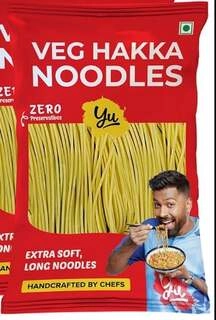 YU VEG HAKKA NOODLES (EXTRA LONG, CHOWMEIN STYLE NOODLE) 150 GM.