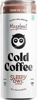 Owl Cold Coffee Hazelnut Can 230Ml