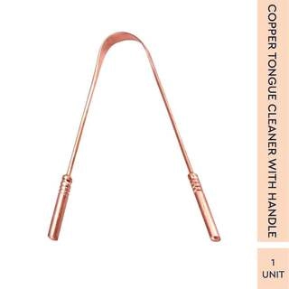 Tongue Cleaner Copper With Handle 1N
