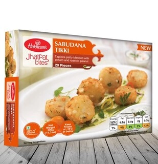 Haldiram'S Minute Khana Sabudana Tikki 20N 320Gm