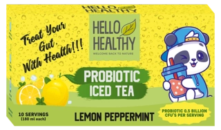 PROBIOTIC ICED TEA LEMON PEPPERMINT 150 GM.