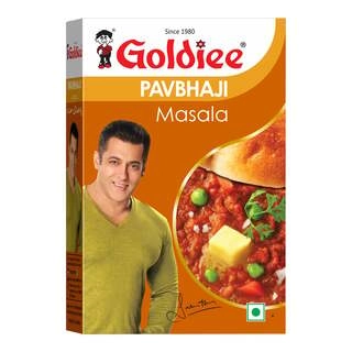 GOLDIEE PAVBHAJI MASALA 100GM.+20%