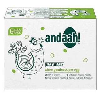 ANDAAH NATURAL EGG 25 PCS