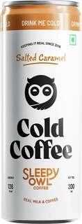 Owl Cold Coffee Can Solted Caramel 200Ml