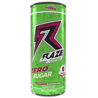 GUMMY WORMS ZERO SUGAR ENERGY DRINK