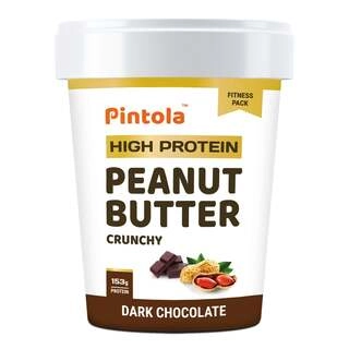 HI PROTEIN DARK CHOCOLATE PEANUT BUTTER CRUNCHY 510 GM.