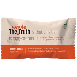 THE WHOLE TRUTH PEANUT COCOA PROTEIN BAR 52 GMS.